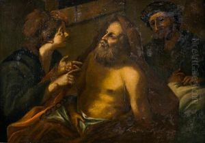 Giuseppe Interpreta I Sogni Ai Carcerati by Caravaggio