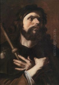 L'apostolo Giacomo Maggiore by Caravaggio
