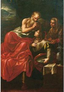 Giacobbe Carpisce La Benedizione Di Isacco by Caravaggio