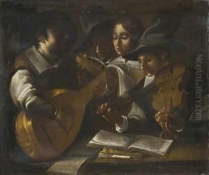 Il Concerto by Caravaggio