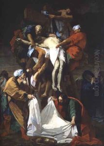The Descent from the Cross by Jean-baptiste Jouvenet