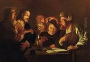 La Vocazione Di Matteo by Caravaggio