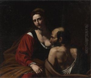 Roman Charity by Caravaggio
