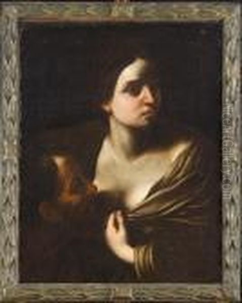 La Carita' Romana
Olio Su Tela, Cm. 73 X 56 - view 1