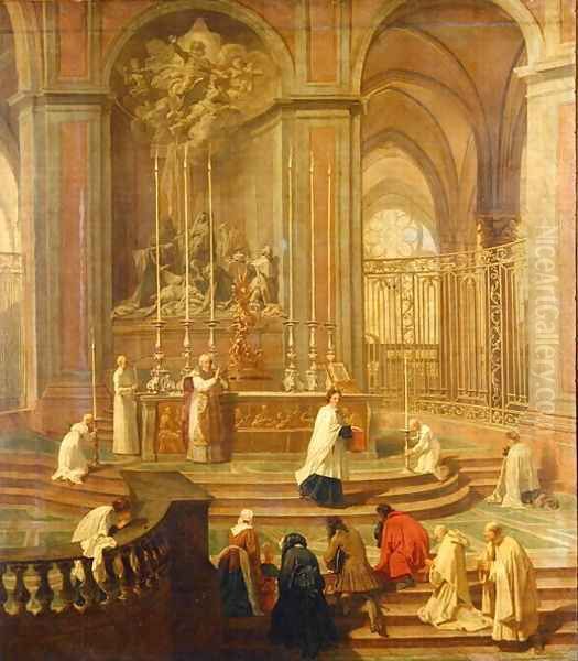 The Mass of Canon Antoine de La Porte or The Altar of Notre Dame - view 1