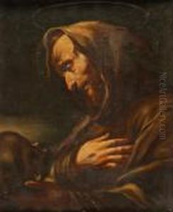 San Francesco In Meditazione by Caravaggio