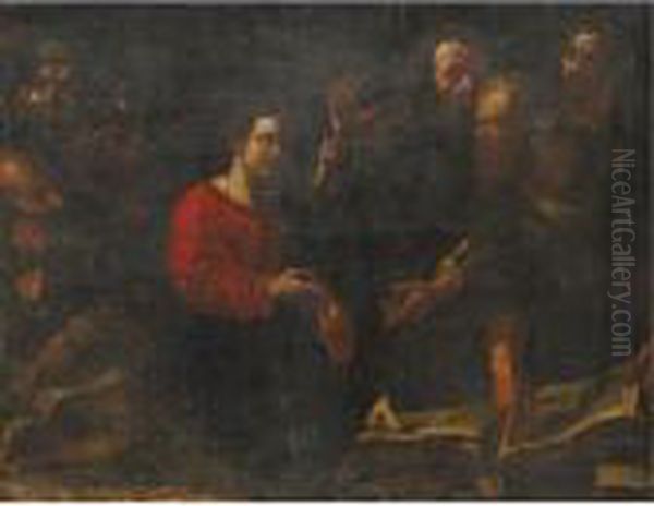 Jesus In The Temple - view 1
