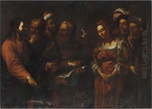 Christ And The Woman Taken In Adultery