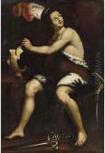 David With The Head Of Goliath by Caravaggio