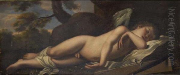 Cupid Sleeping - view 1