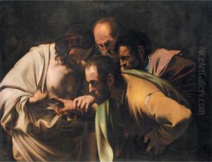 The Incredulity Of St. Thomas by Caravaggio