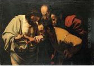 Incredulita' Di San Tommaso by Caravaggio