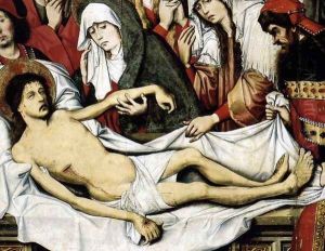 Entombment (detail) by Juan De Juni