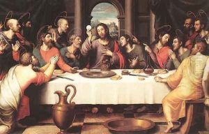 The Last Supper (2) 1560s by Juan De (Vicente) Juanes (Masip)