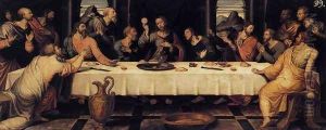 The Last Supper c. 1560 by Juan De (Vicente) Juanes (Masip)