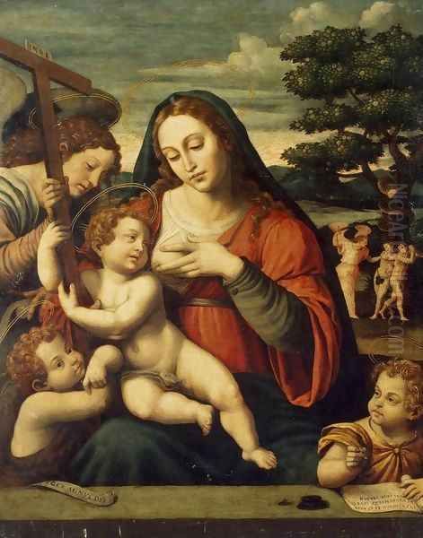 Virgin and the Child with Sts John the Baptist and John the Evangelist - view 1