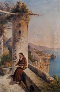 Amalfi Dal Convento by Consalvo Carelli