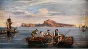 Fischer Vor Capri by Consalvo Carelli