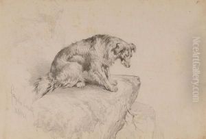 Cane Seduto by Consalvo Carelli