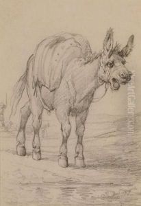 L'asinello by Consalvo Carelli