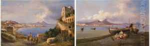 A)napoli Da Posillipo
B)napoli Da Mergellina by Consalvo Carelli