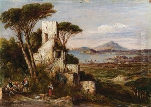 Veduta Di Pozzuoli - 1841 by Consalvo Carelli