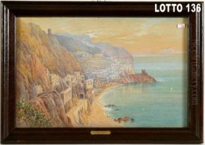 Veduta Di Amalfi by Gabriele Carelli