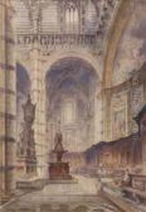 Veduta All'interno Del Duomo Di Siena