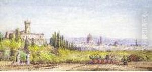 Veduta Di Firenze by Gabriele Carelli