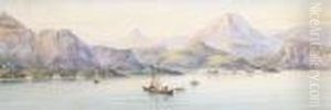 A View Of Menaggio, Lake Como by Gabriele Carelli