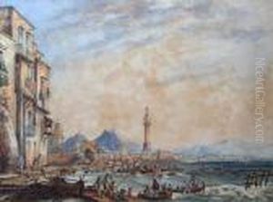 The Mole Lighthouse, Bay Of Naples