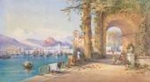 Paesaggio Sul Lago by Gabriele Carelli