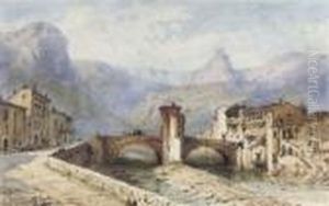 An Italian Mountain Village by Gabriele Carelli