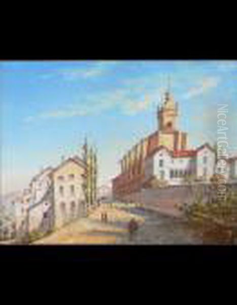 Paesaggio Con Chiesa - view 1