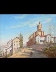Paesaggio Con Chiesa by Gabriele Carelli