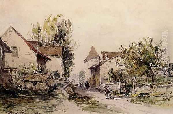 Peasants Returning to the Farm - view 1