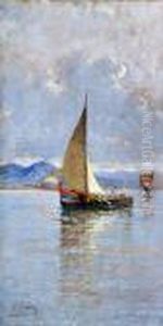 Golfo Di Napoli by Giuseppe Carelli