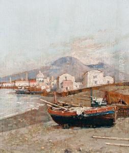 Portici, Naples by Giuseppe Carelli