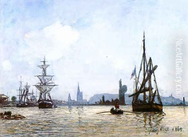 View Of Rouen - view 1