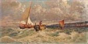Barche Nel Golfo Di Napoli