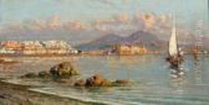 Napoli Da Via Caracciolo by Giuseppe Carelli