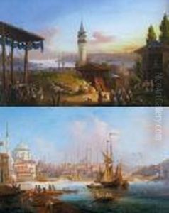 Vues D'istanbul by Giuseppe Carelli