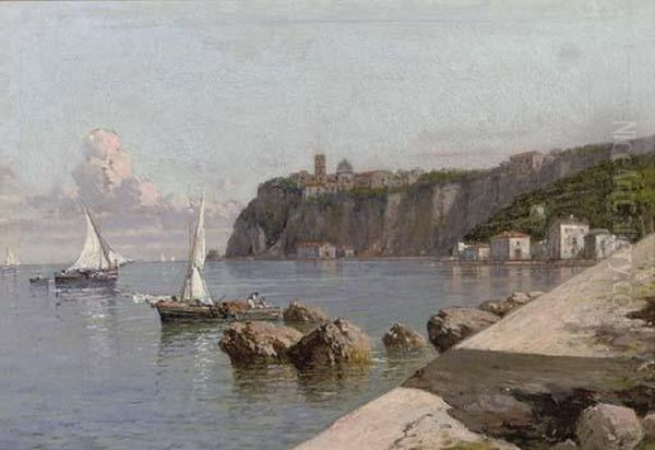 A Harbour Near Sorrento - view 1