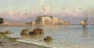Palazzo Donn'anna, Naples by Giuseppe Carelli
