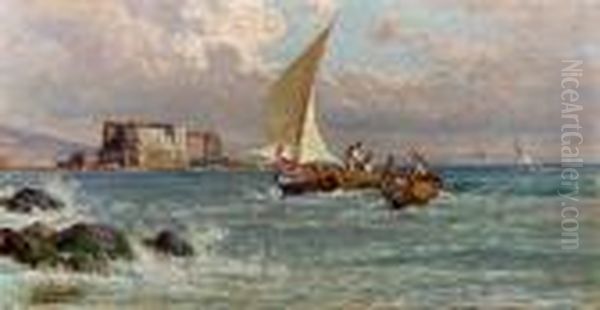 Pescatori A Castel Dell'ovo - view 1
