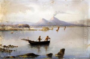 Napoli Da Posillipo by Giuseppe Carelli