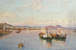 Fishermen In The Bay Of Naples