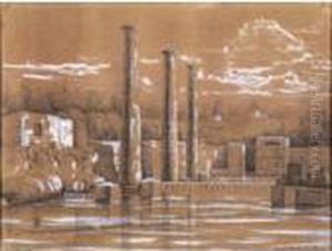 Tempio Di Pozzuoli by Giuseppe Carelli