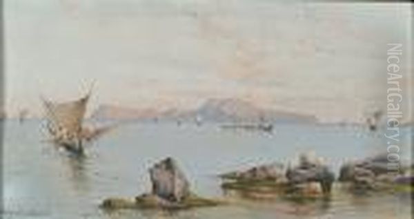 Vessels Off The Neapolitan Coast - view 1