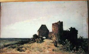 Ruins of the Chateau de Rozemont (Nievre) 1861 Ruins of the Chateau de Rozemont (Nievre) 1861